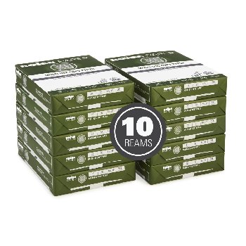 Boise® 20lb. White Copy Paper 8.5x11 in. 92 Brightness 75gsm 5000 Sheets Per Carton